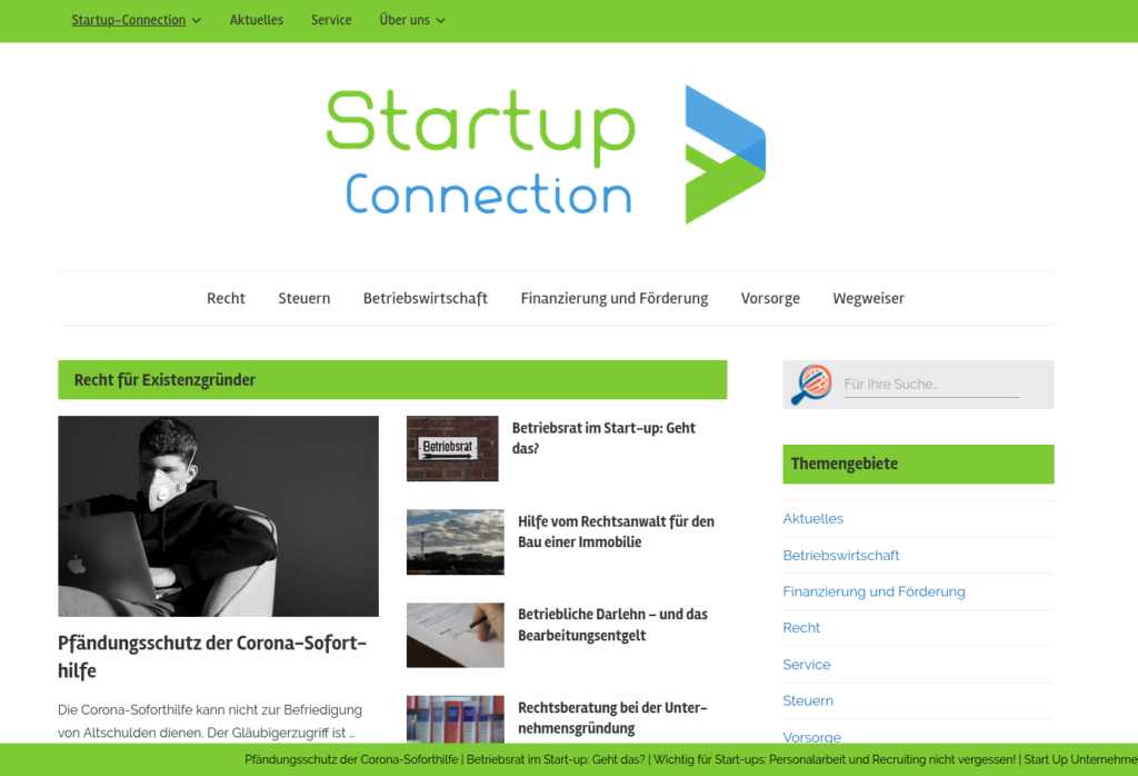 Startup-Connection
